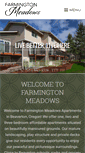 Mobile Screenshot of farmingtonmeadows.com